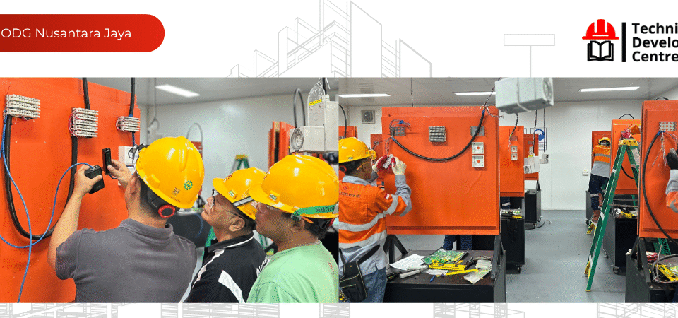 TSDC class learning electrical installation simulation in wooden board